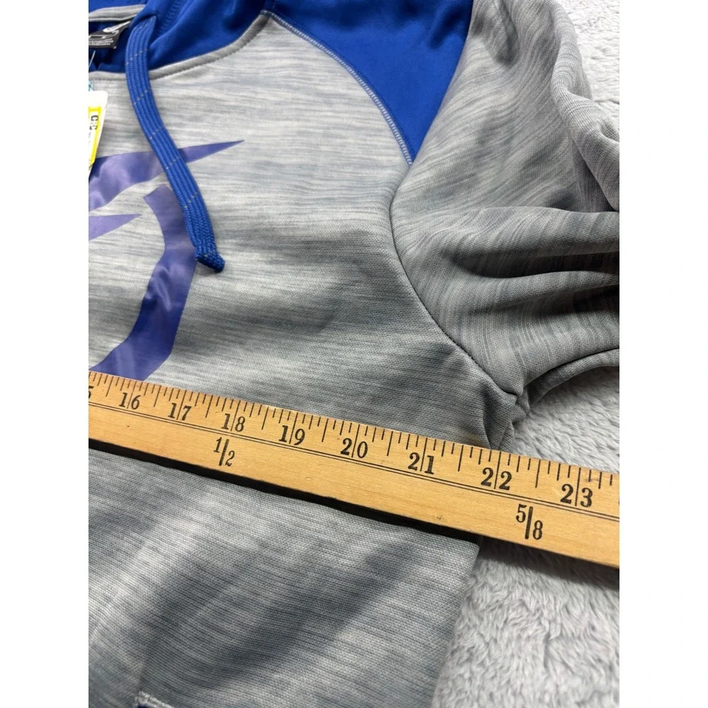 Tampa Bay Lightning NHL Performance Hoodie Gray Blue‎ Size M Pullover Athletic